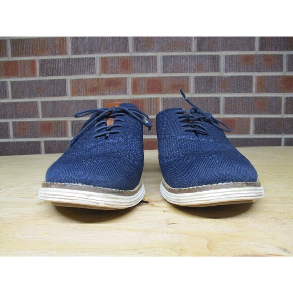 Cole Haan Mens Original Grand Stitchlite Wingtip Oxford Shoes C27960 Blue 13 M main image 9